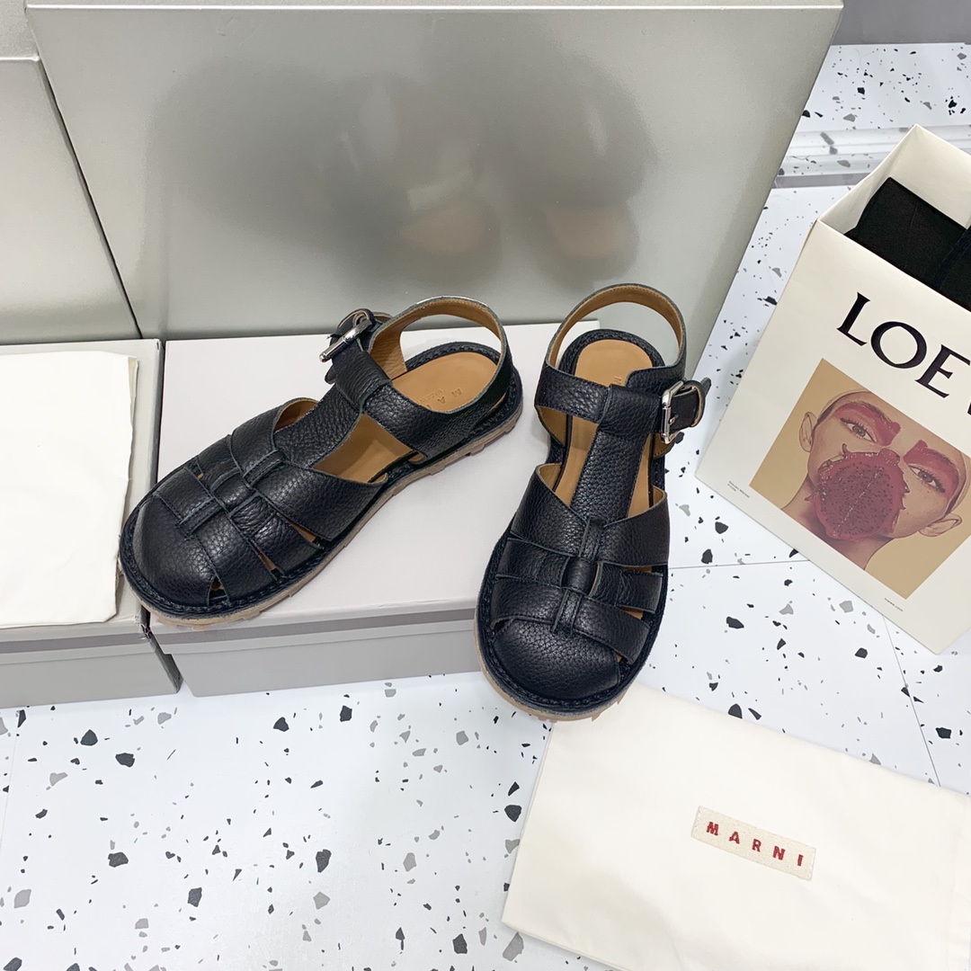 2022 New Roman Wind Knitting Sandals: Retro Fashion with Unique Features - 图片 2