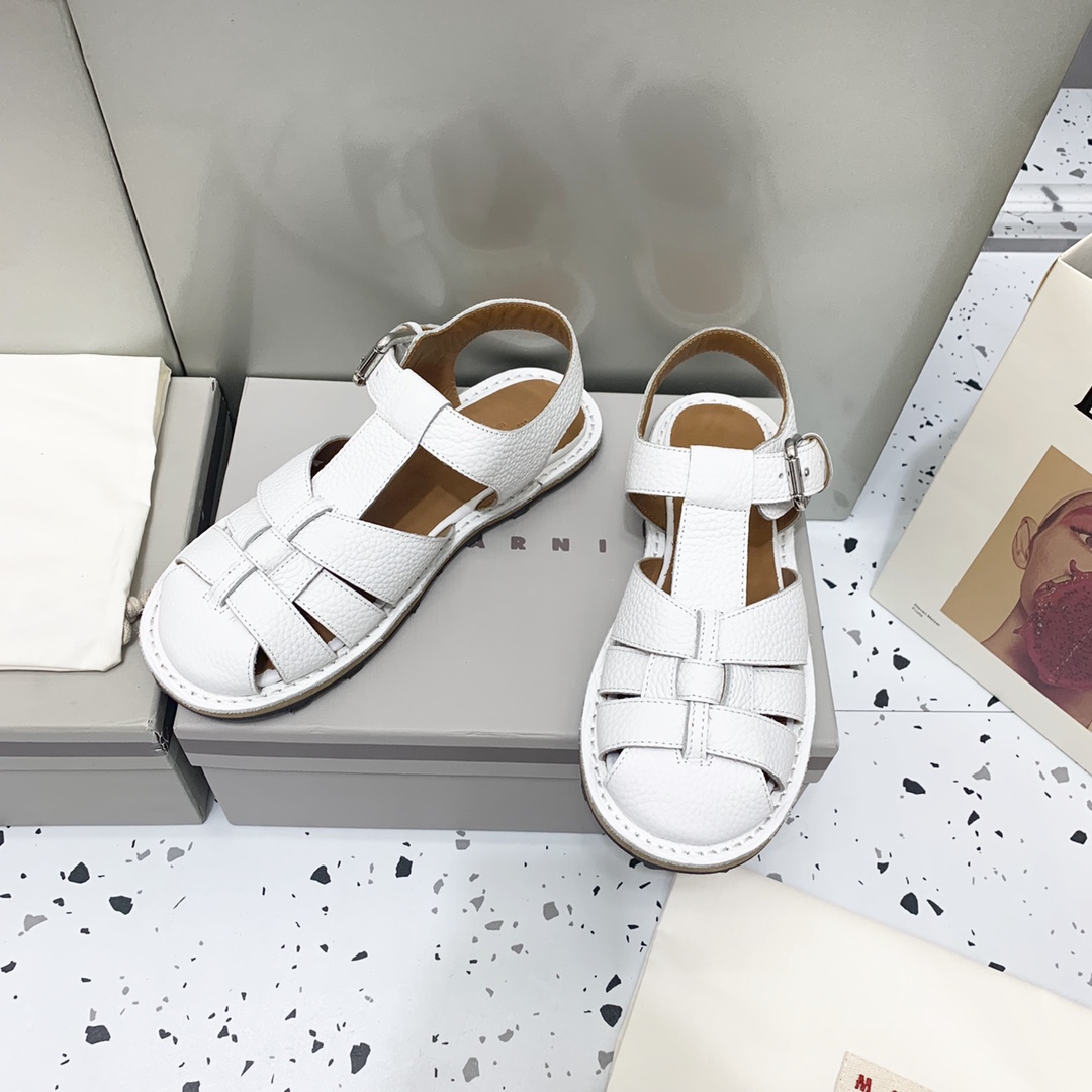 2022 Roman Style Knit Sandals: Retro Fashion with Unique Features - 图片 2