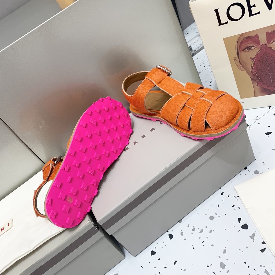 2022 Retro Roman Style Knit Sandals with Unique Design and Premium Materials - 图片 9