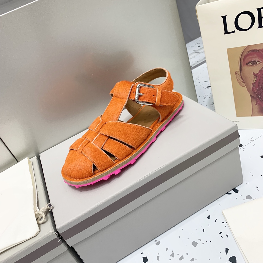 2022 Retro Roman Style Knit Sandals with Unique Design and Premium Materials - 图片 6