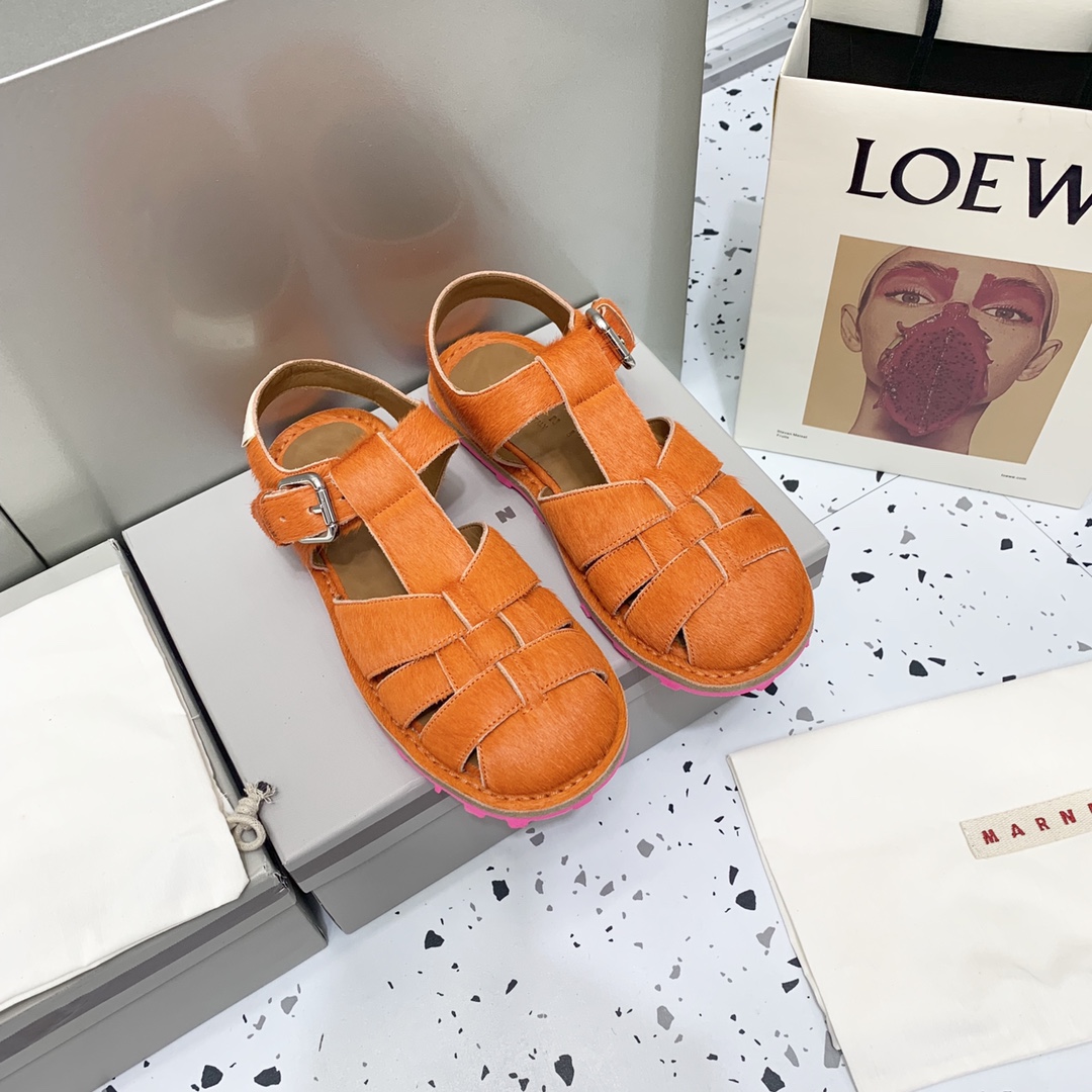 2022 Retro Roman Style Knit Sandals with Unique Design and Premium Materials