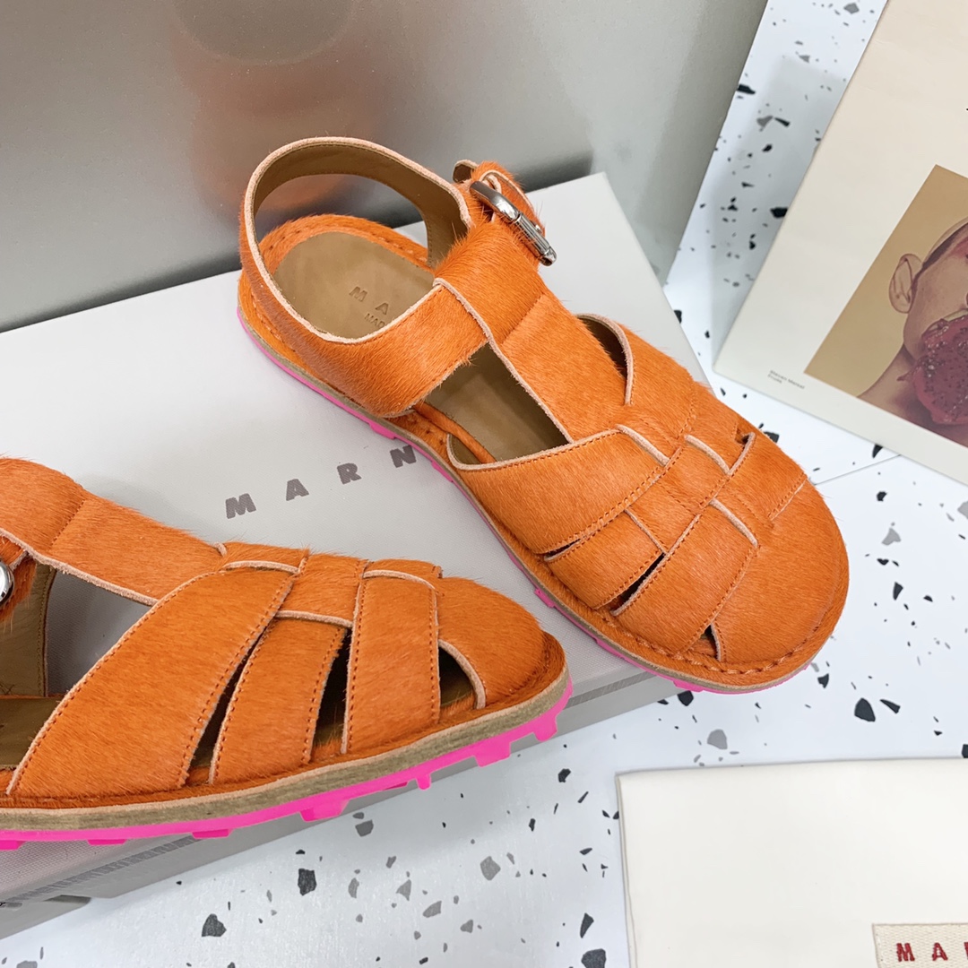 2022 Retro Roman Style Knit Sandals with Unique Design and Premium Materials - 图片 8