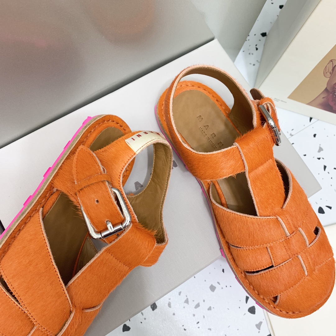 2022 Retro Roman Style Knit Sandals with Unique Design and Premium Materials - 图片 5