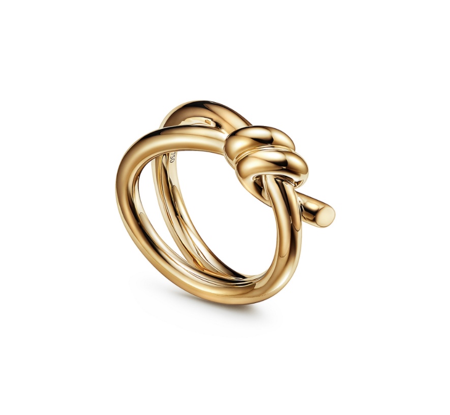 
T knot双行戒指💍，尺寸56789号
2022年Ｔ家新作  Knot戒指|||💥万众期待 
T k