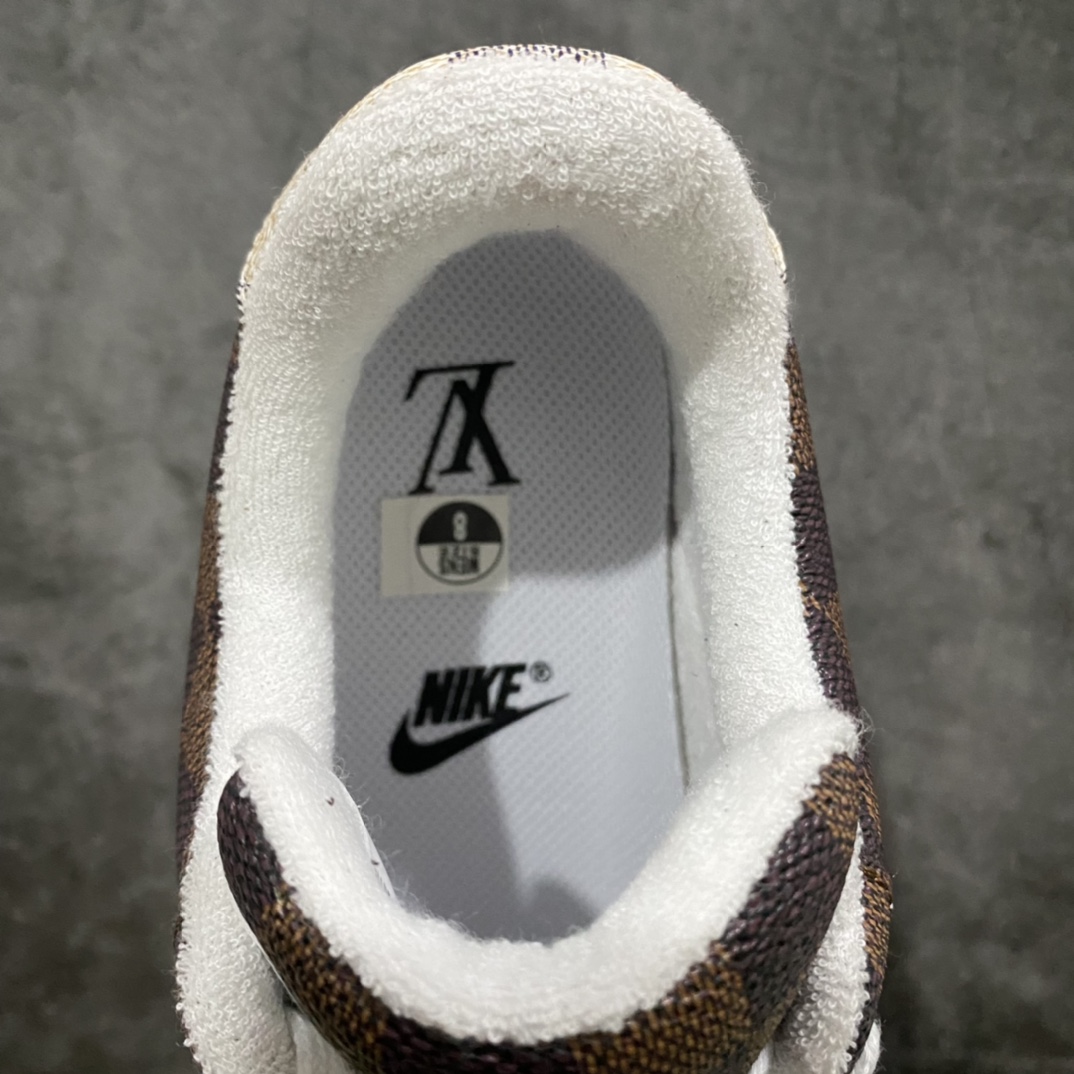 图片[8]-2022新品超奢联名 驴牌LV x AF1空军 同源公司货原材 LV专属皮革原料 全套原档案纸版开发 正确工艺 版型 独家私模原AIR大底 全套原包装配件 36-47.5-选品中心