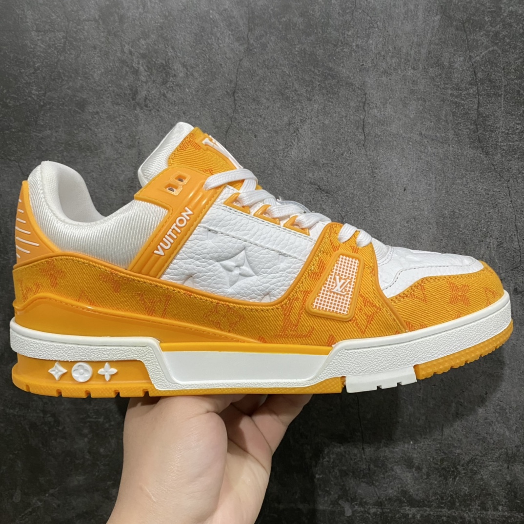 LV Trainer白黄牛仔 广东顶级版 市售最好的货 下面纯手机实拍 所见即所得 无需过多文案赘述! 38-45-选品中心
