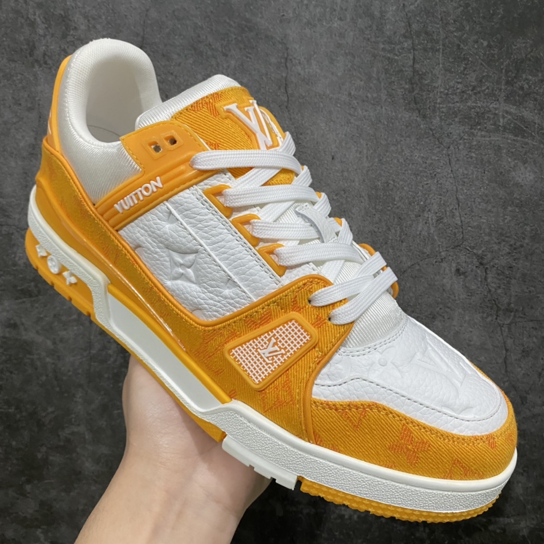 图片[4]-LV Trainer白黄牛仔 广东顶级版 市售最好的货 下面纯手机实拍 所见即所得 无需过多文案赘述！ 38-45-选品中心