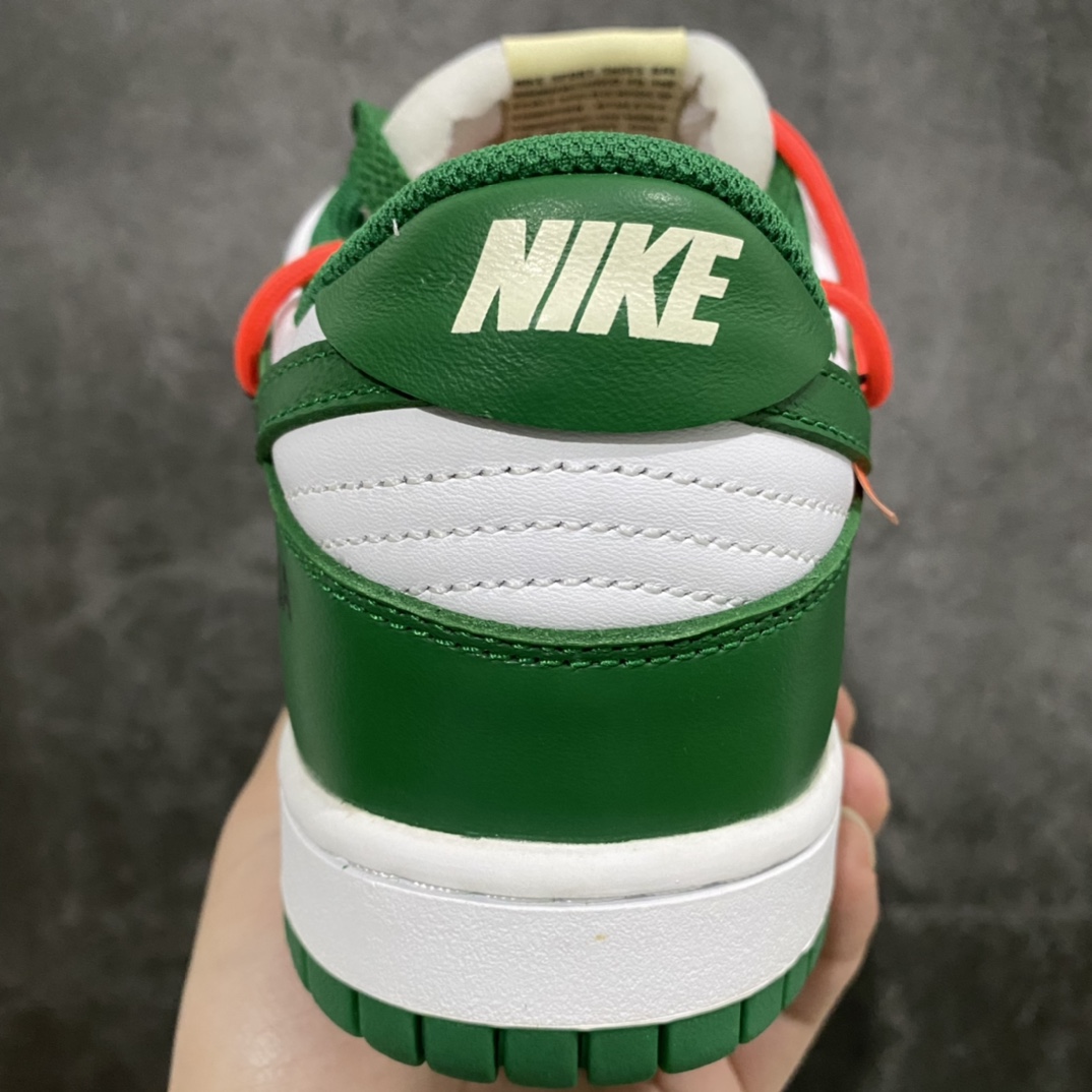 图片[4]-PK版本Off White x Dunk 白绿 市售公认顶级中的顶级 裁边清洁度无敌 完美鞋型 正确皮料 无需过多文案描述 直接看实拍 所见即所得 尺码：36-47.5-选品中心