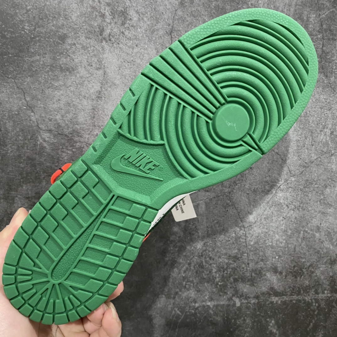 图片[9]-PK版本Off White x Dunk 白绿 市售公认顶级中的顶级 裁边清洁度无敌 完美鞋型 正确皮料 无需过多文案描述 直接看实拍 所见即所得 尺码：36-47.5-选品中心