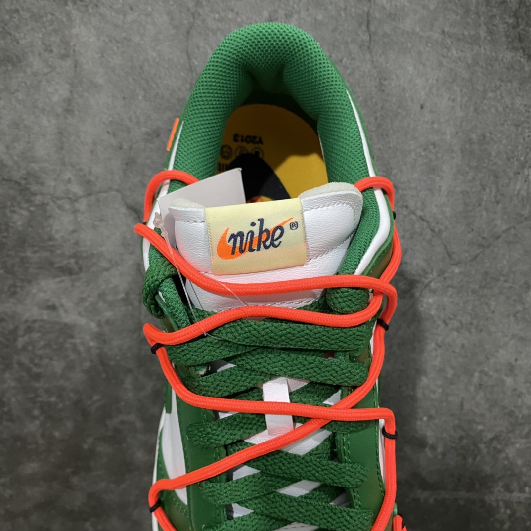 图片[8]-PK版本Off White x Dunk 白绿 市售公认顶级中的顶级 裁边清洁度无敌 完美鞋型 正确皮料 无需过多文案描述 直接看实拍 所见即所得 尺码：36-47.5-选品中心