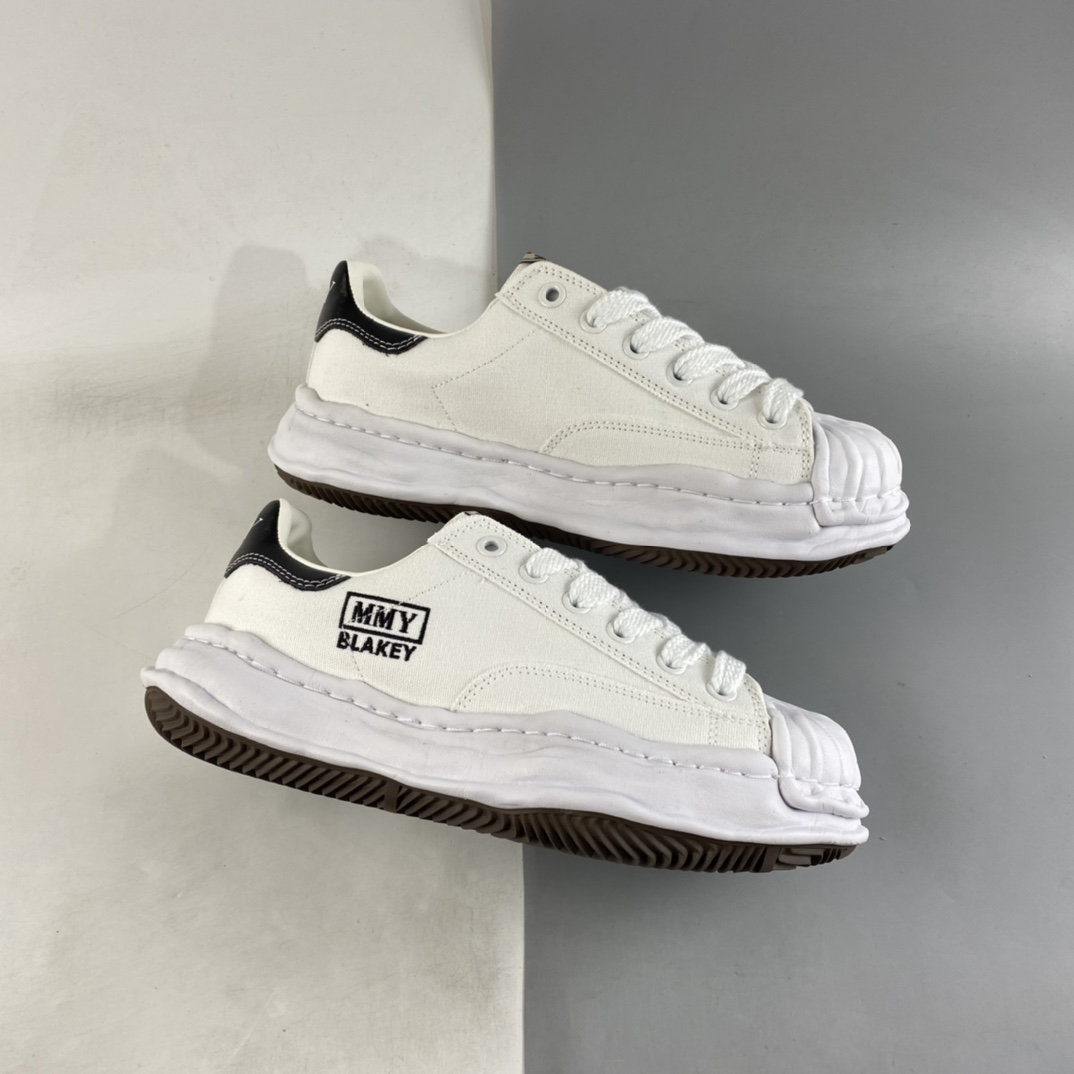P200  MMY/Maison MIHARA YASUHIRO Wayne Original Sole Leather Low Sneaker贝壳头版变形溶解雪糕底低帮