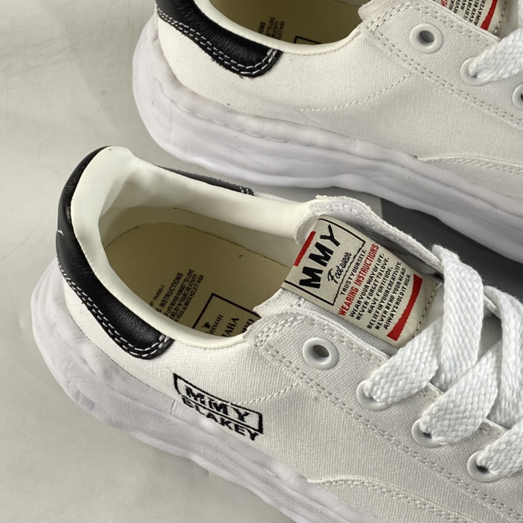 P200  MMY/Maison MIHARA YASUHIRO Wayne Original Sole Leather Low Sneaker贝壳头版变形溶解雪糕底低帮
