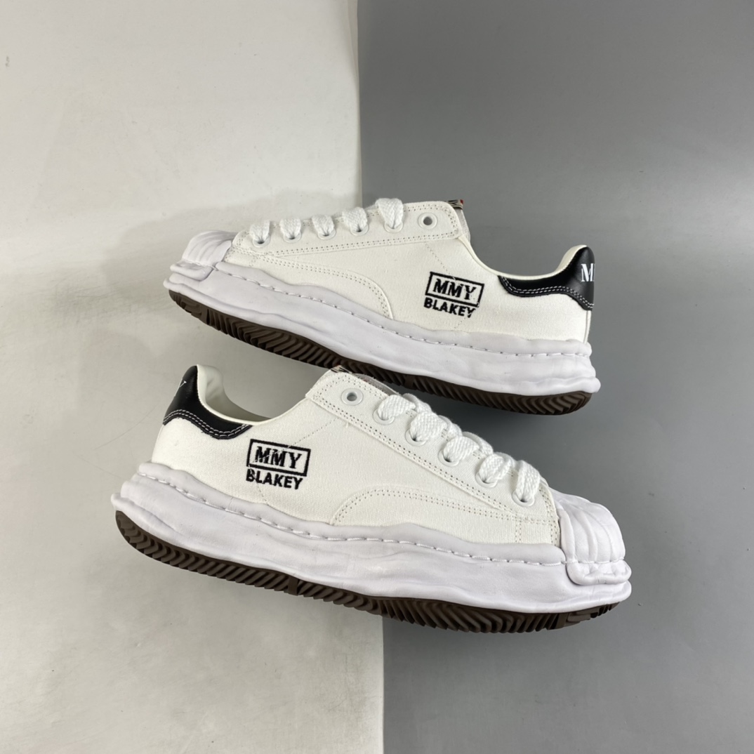 P200  MMY/Maison MIHARA YASUHIRO Wayne Original Sole Leather Low Sneaker贝壳头版变形溶解雪糕底低帮