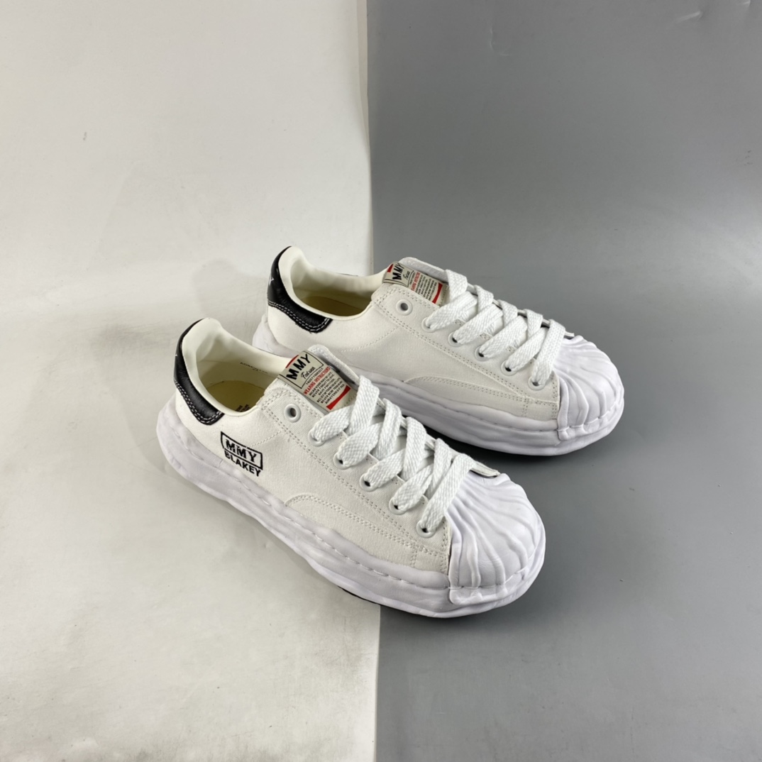 P200  MMY/Maison MIHARA YASUHIRO Wayne Original Sole Leather Low Sneaker贝壳头版变形溶解雪糕底低帮