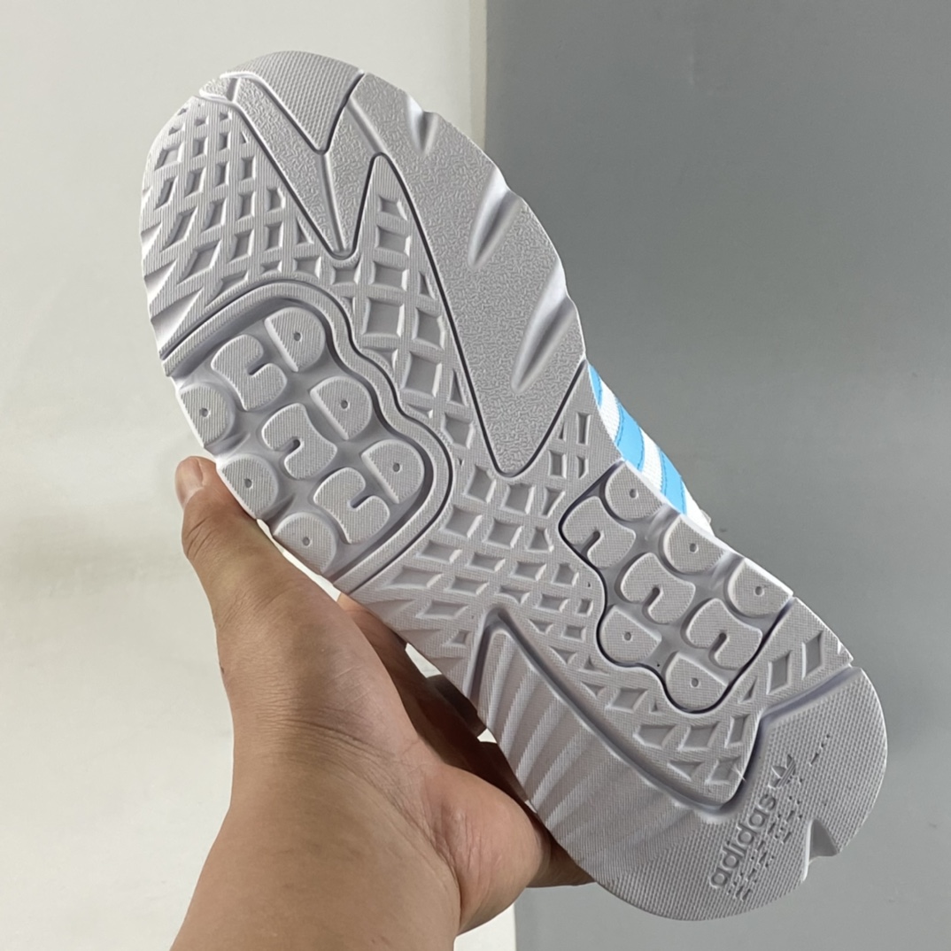 P200  AD Nite Jogger Boost 阿迪夜行者爆米花大底复古跑鞋 FW6699