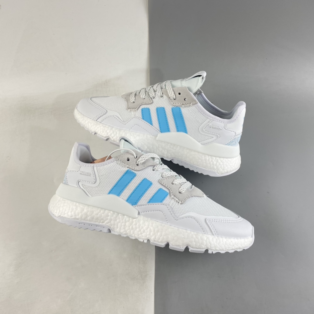P200  AD Nite Jogger Boost 阿迪夜行者爆米花大底复古跑鞋 FW6699