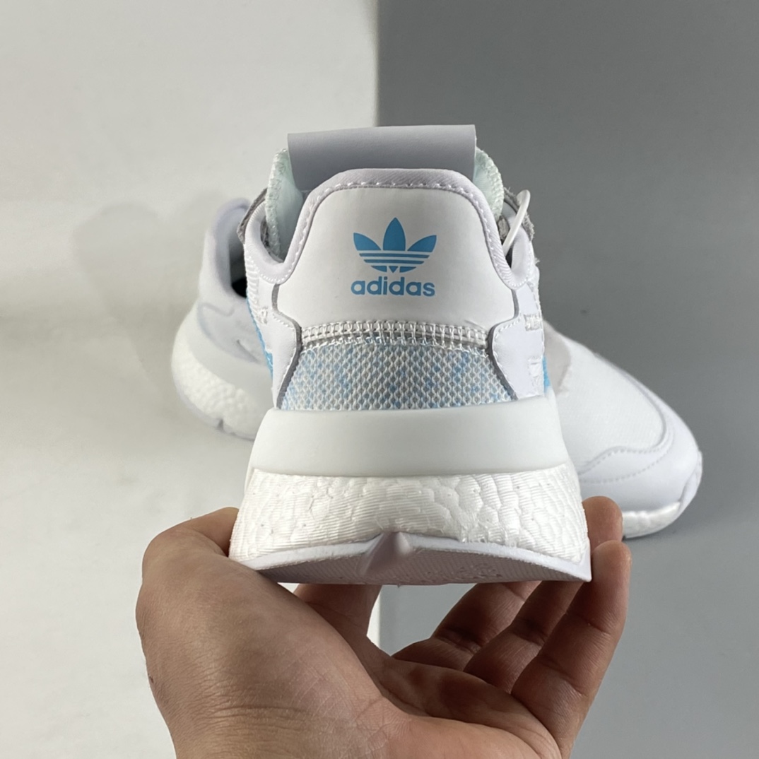 P200  AD Nite Jogger Boost 阿迪夜行者爆米花大底复古跑鞋 FW6699