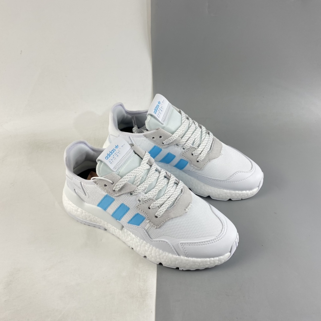 P200  AD Nite Jogger Boost 阿迪夜行者爆米花大底复古跑鞋 FW6699