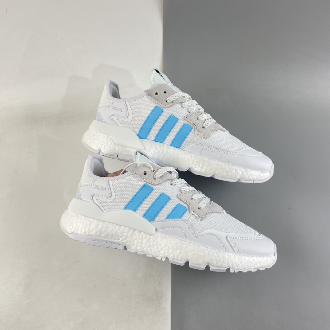 P200  AD Nite Jogger Boost 阿迪夜行者爆米花大底复古跑鞋 FW6699