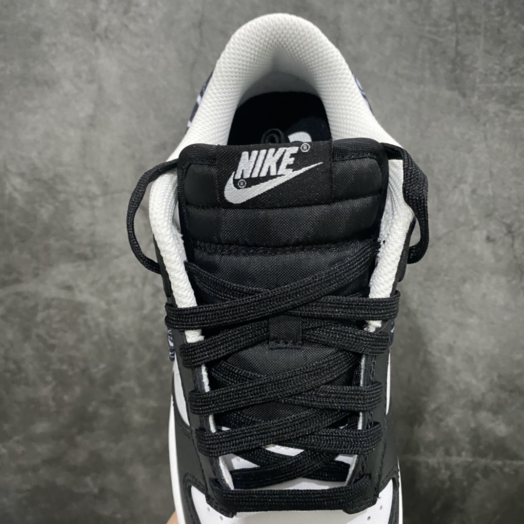 图片[8]-M版 Dunk Low Retro \” Black Paisley\” 黑白 腰果花 低帮运动休闲板鞋 DH4401-100 尺码：35.5 36 36.5 37.5 38 38.5 39 40 40.5 41 42 42.5 43 44 44.5 45 46 47.5-选品中心