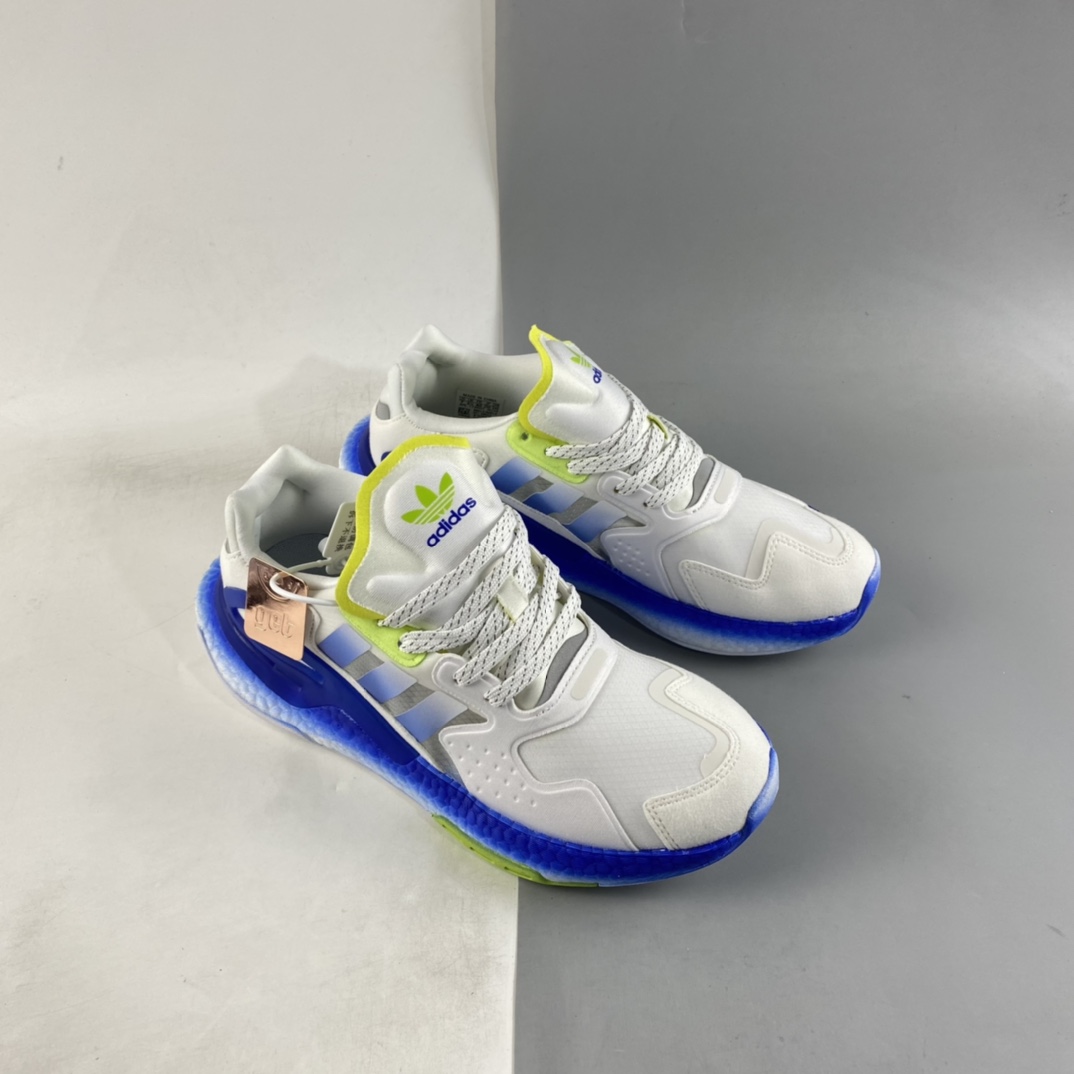 P220  AD Originals 2020 Day Jogger Boost 三叶草慢跑者系列高弹复古休闲运动跑鞋 GG4988