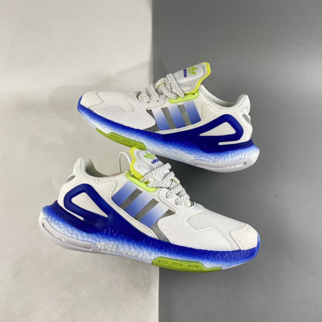 P220  AD Originals 2020 Day Jogger Boost 三叶草慢跑者系列高弹复古休闲运动跑鞋 GG4988