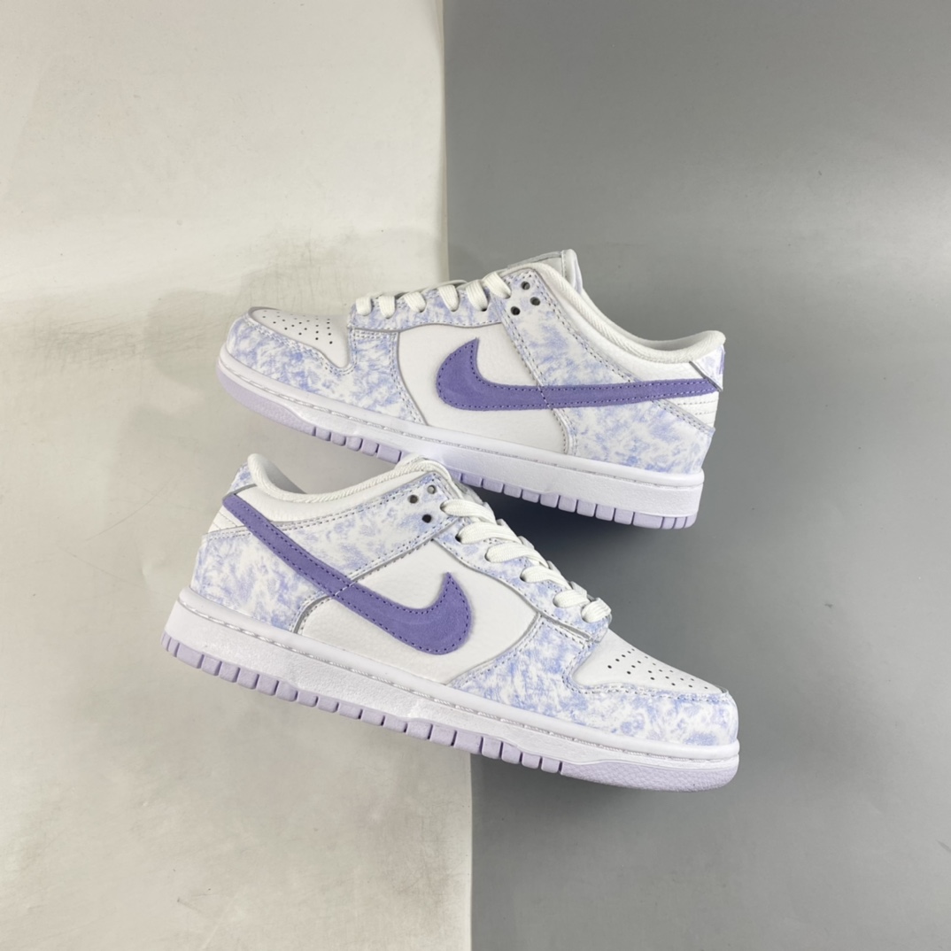 P300  Nk SB Dunk Low Prm 白浅紫配色SB扣碎篮板时尚休闲板鞋 DM9467-500