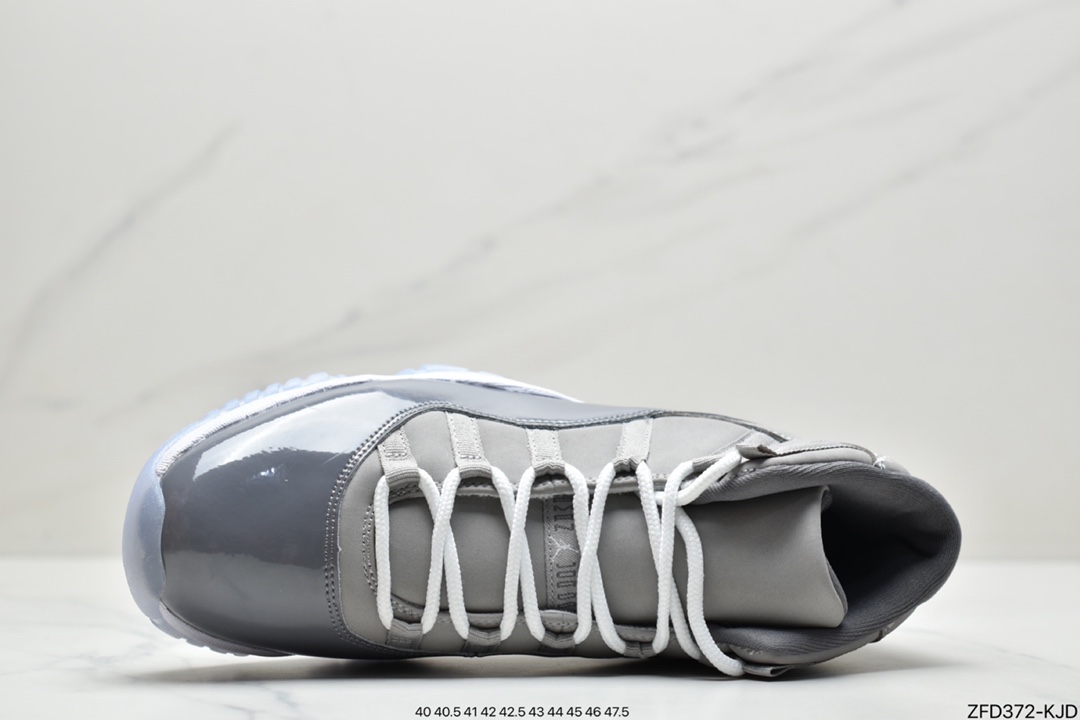 280 Air Jordan 11 High”Cool Grey”AJ11代迈克尔·乔丹篮球鞋“酷灰”CT8012-005