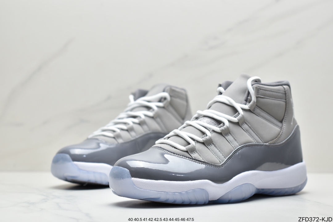 280 Air Jordan 11 High”Cool Grey”AJ11代迈克尔·乔丹篮球鞋“酷灰”CT8012-005