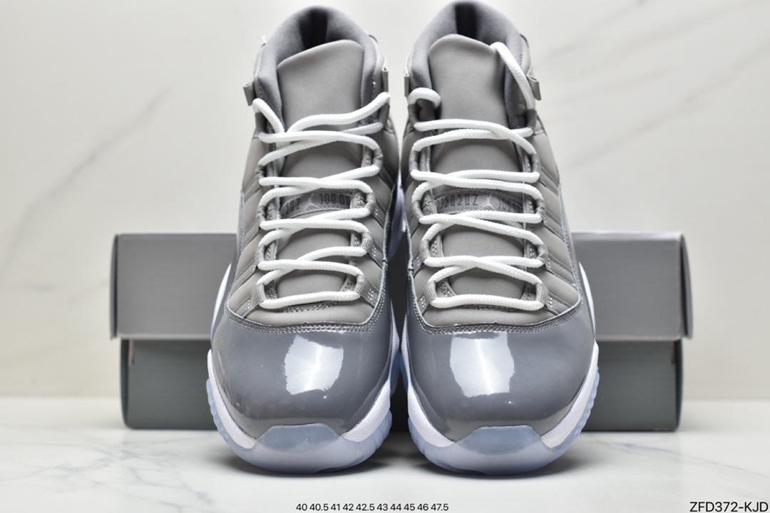 280 Air Jordan 11 High”Cool Grey”AJ11代迈克尔·乔丹篮球鞋“酷灰”CT8012-005