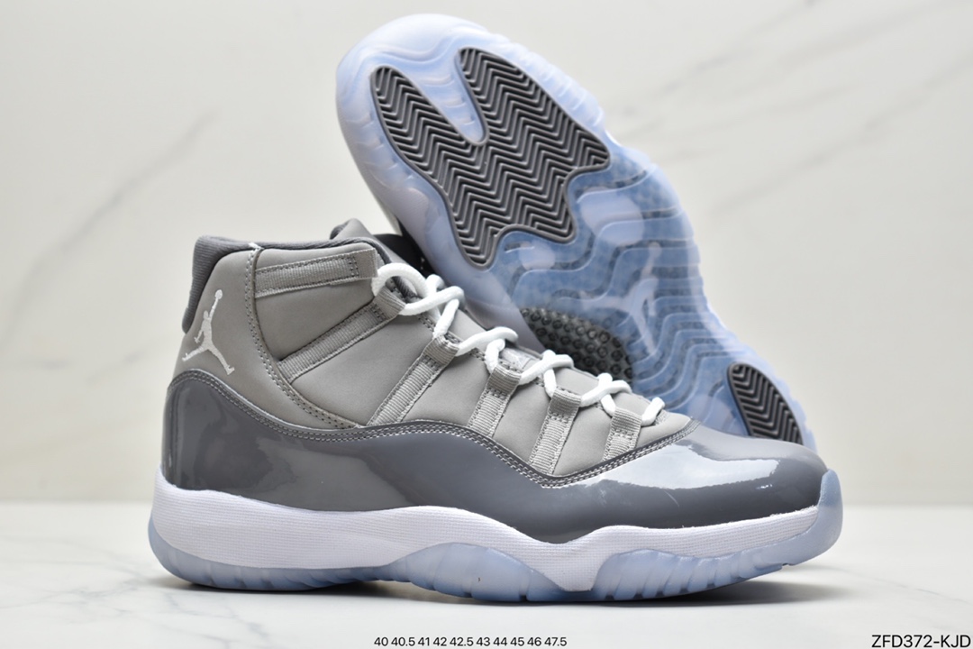 280 Air Jordan 11 High”Cool Grey”AJ11代迈克尔·乔丹篮球鞋“酷灰”CT8012-005