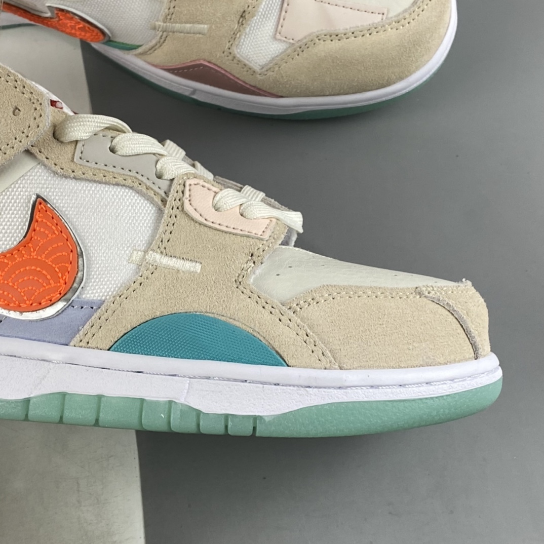 P260  NK Dunk Scrap ”Shapeless, Formless, Limitless” 金镶玉复古休闲板鞋 DQ4975-181