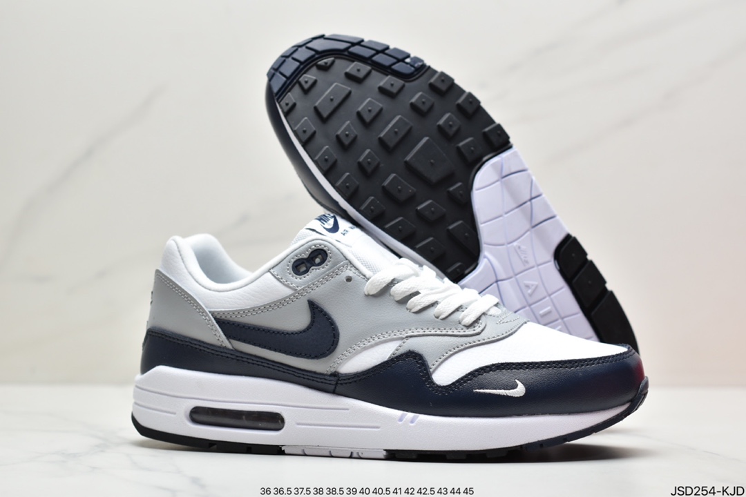 200 Nike Air Max 1配以白色，深绿色，狼灰色和黑色配色DH4059-100