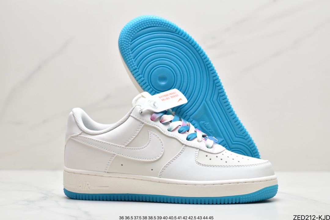 260 海外限量发售耐克Nike Air Force 1 Low ’07‘’洛杉矶快船‘’城市限定 低帮空军一号休闲板鞋CH6696