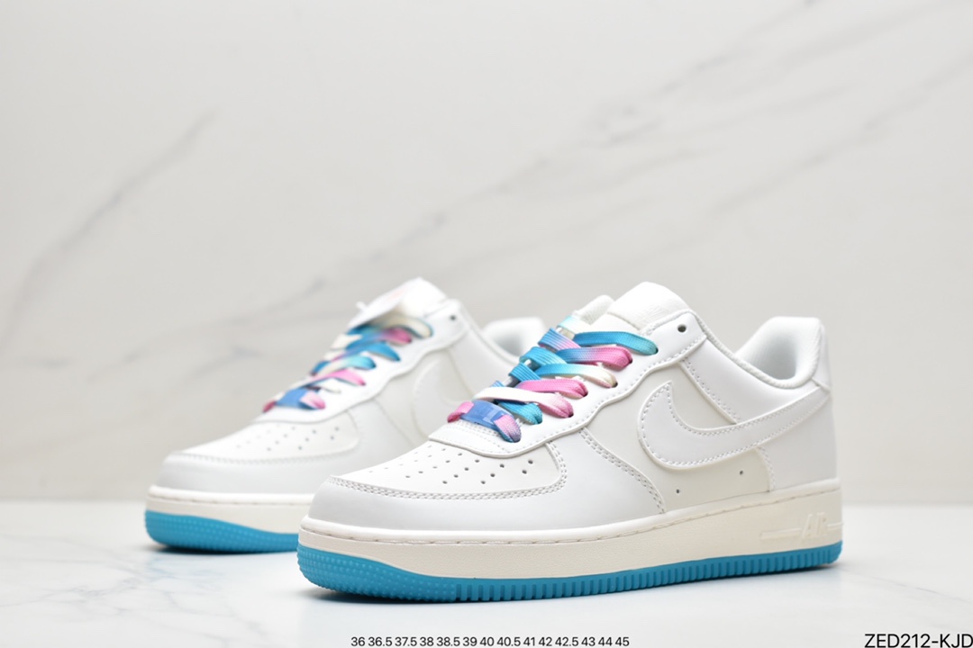 260 海外限量发售耐克Nike Air Force 1 Low ’07‘’洛杉矶快船‘’城市限定 低帮空军一号休闲板鞋CH6696