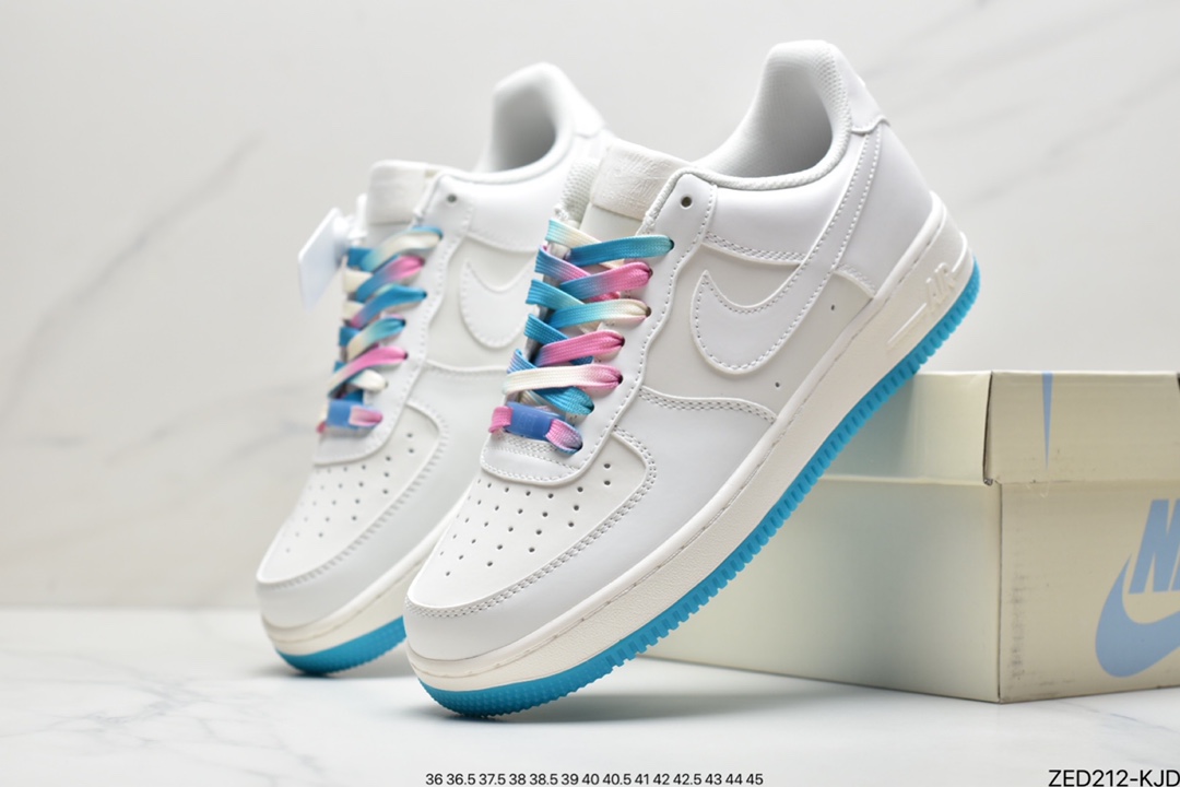 260 海外限量发售耐克Nike Air Force 1 Low ’07‘’洛杉矶快船‘’城市限定 低帮空军一号休闲板鞋CH6696
