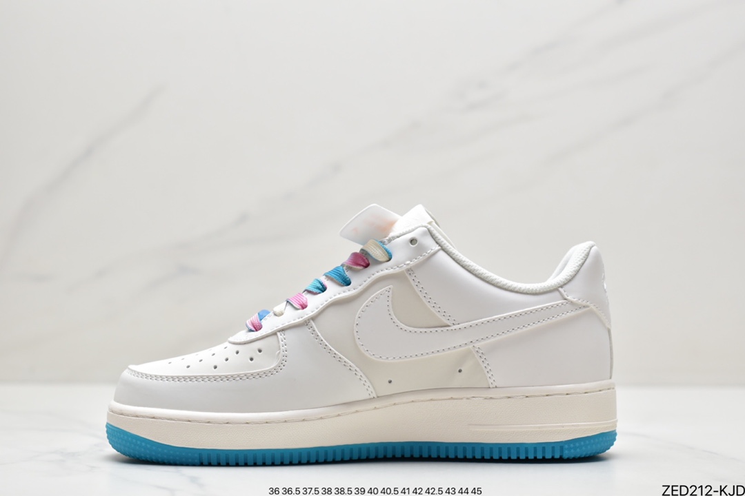 260 海外限量发售耐克Nike Air Force 1 Low ’07‘’洛杉矶快船‘’城市限定 低帮空军一号休闲板鞋CH6696