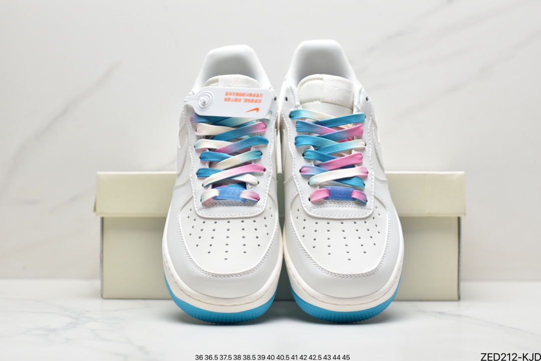 260 海外限量发售耐克Nike Air Force 1 Low ’07‘’洛杉矶快船‘’城市限定 低帮空军一号休闲板鞋CH6696