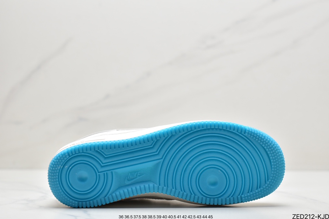 260 海外限量发售耐克Nike Air Force 1 Low ’07‘’洛杉矶快船‘’城市限定 低帮空军一号休闲板鞋CH6696
