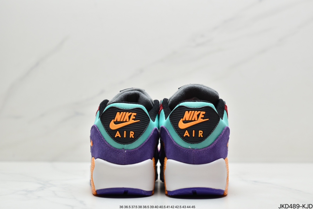 160 真标NK Air Max 90 ”Viotech”彩虹限定天猫京东专供订单 CD0917-600