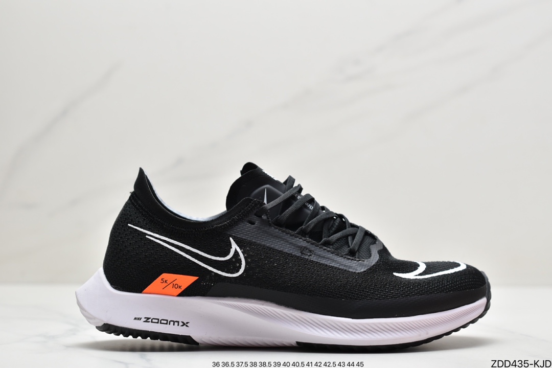 230 耐克Nike Zoomx Streakfly Proto 低帮跑步鞋白黑橙 DH9275
