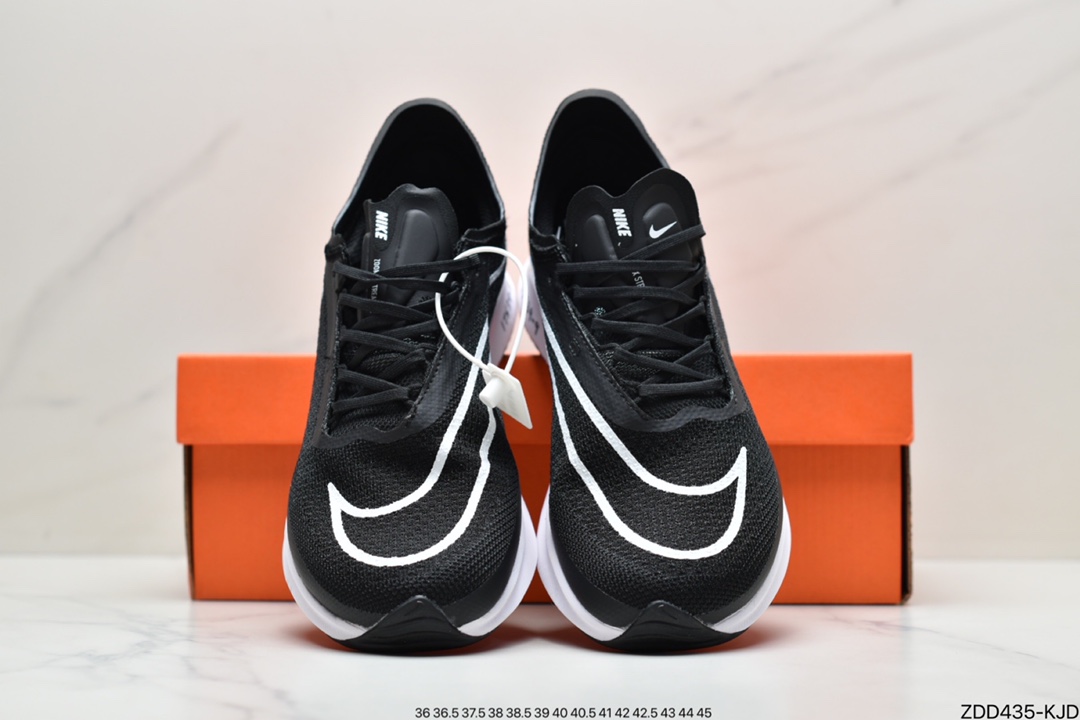 230 耐克Nike Zoomx Streakfly Proto 低帮跑步鞋白黑橙 DH9275