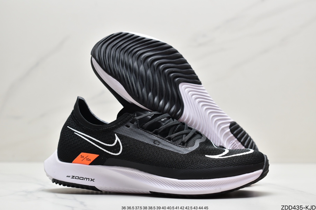 230 耐克Nike Zoomx Streakfly Proto 低帮跑步鞋白黑橙 DH9275