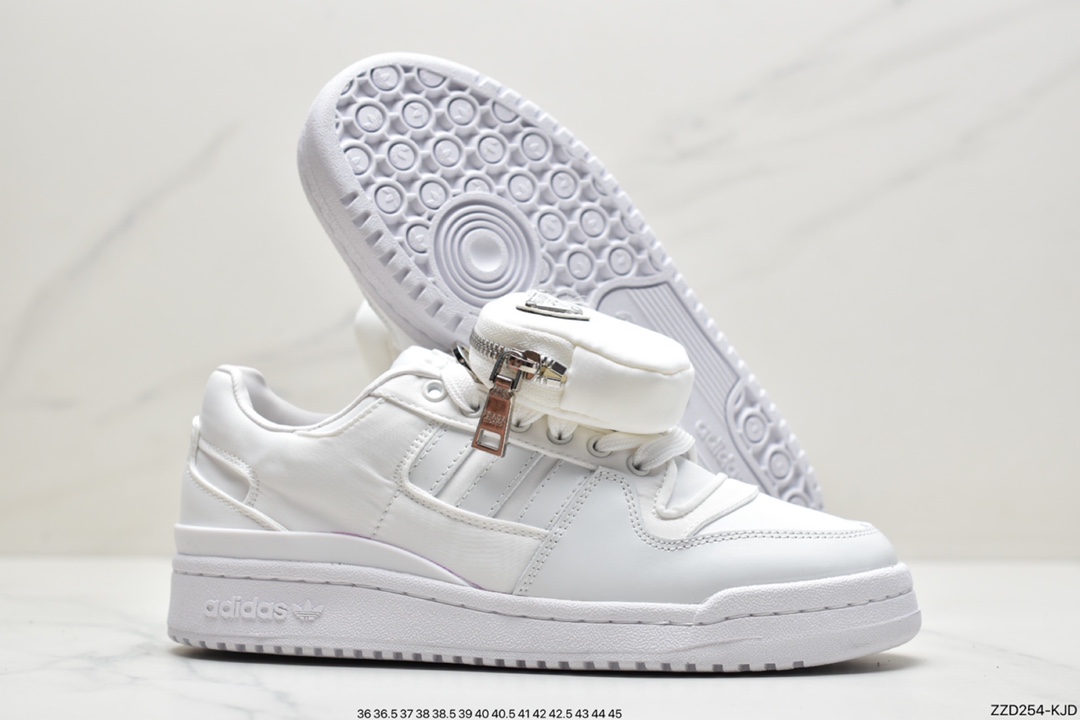 250 Adidas BAD BUNNY FORUM 低帮百搭潮流休闲运动板鞋GW0264