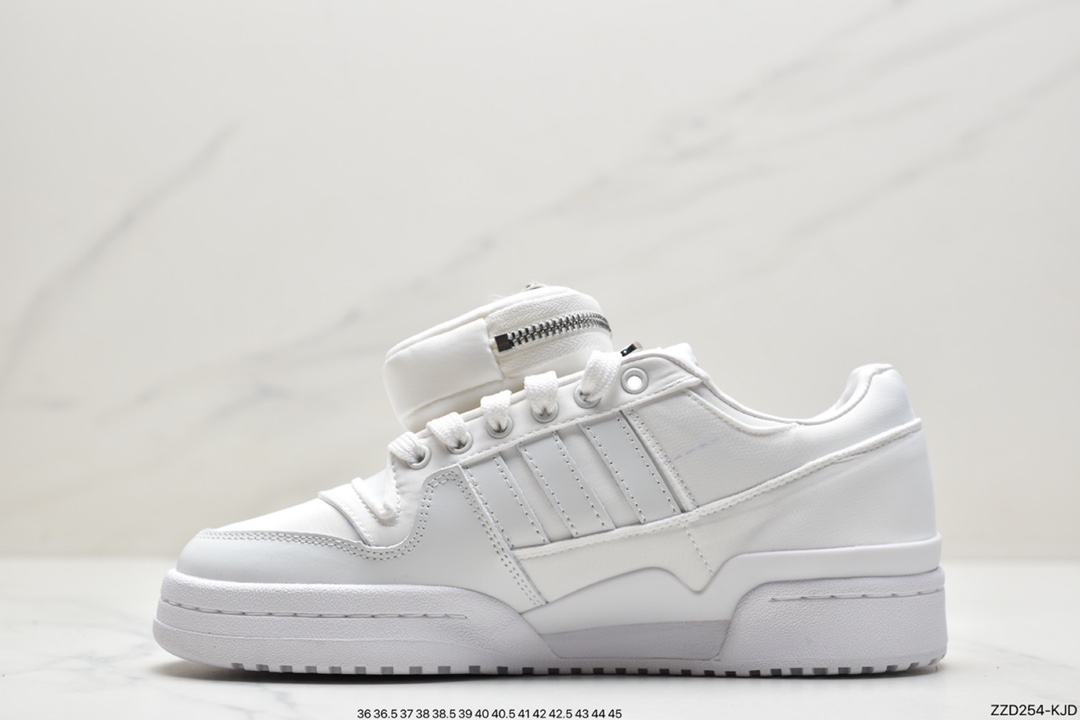250 Adidas BAD BUNNY FORUM 低帮百搭潮流休闲运动板鞋GW0264