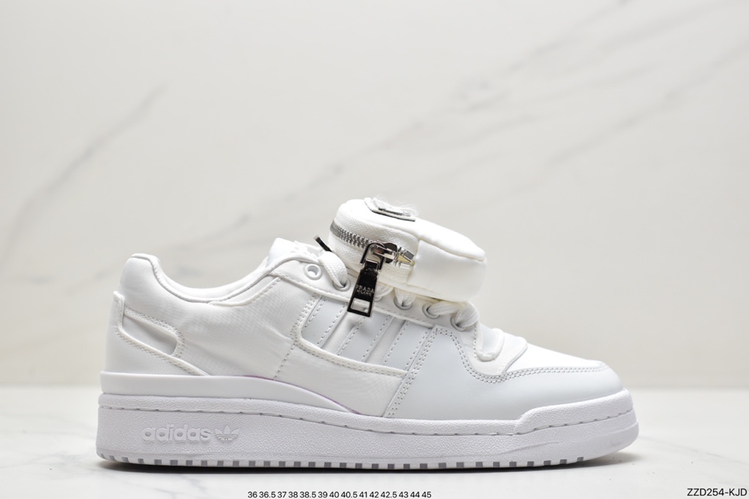 250 Adidas BAD BUNNY FORUM 低帮百搭潮流休闲运动板鞋GW0264