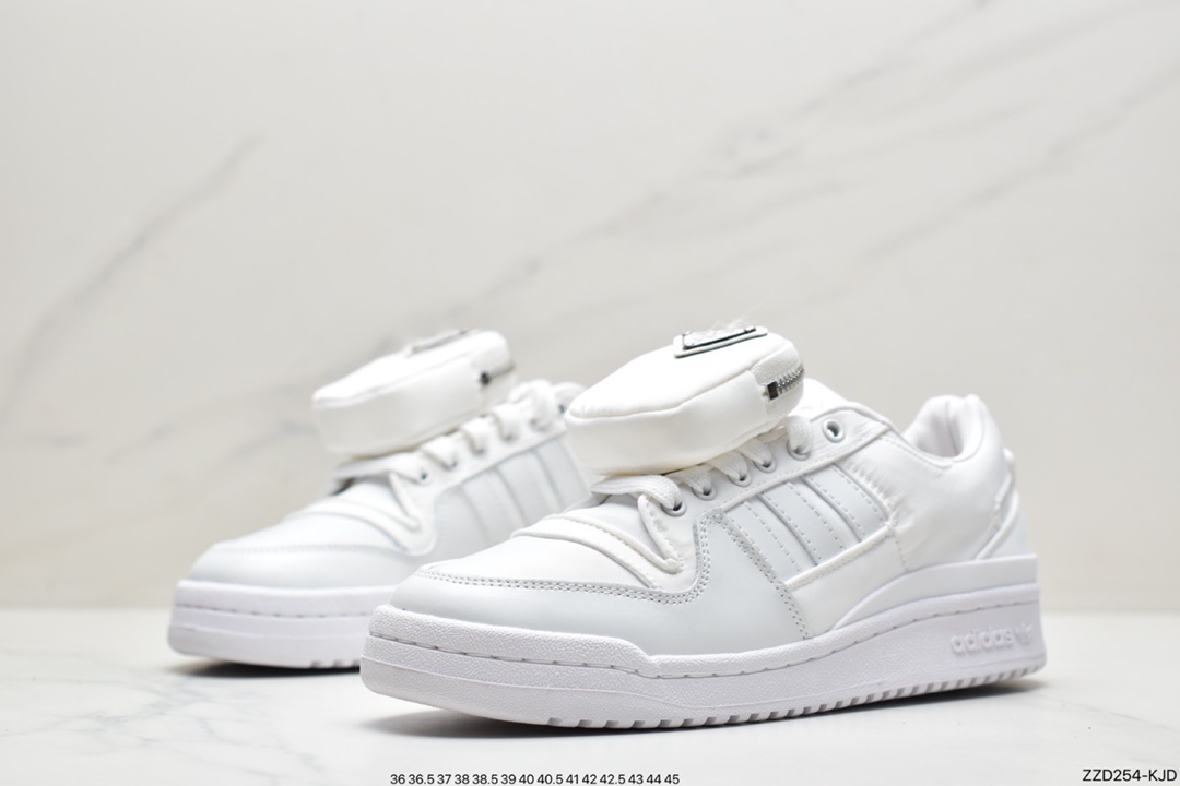 250 Adidas BAD BUNNY FORUM 低帮百搭潮流休闲运动板鞋GW0264