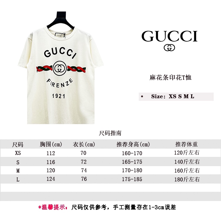 Replicas
 Gucci AAA
 Clothing T-Shirt Printing Short Sleeve