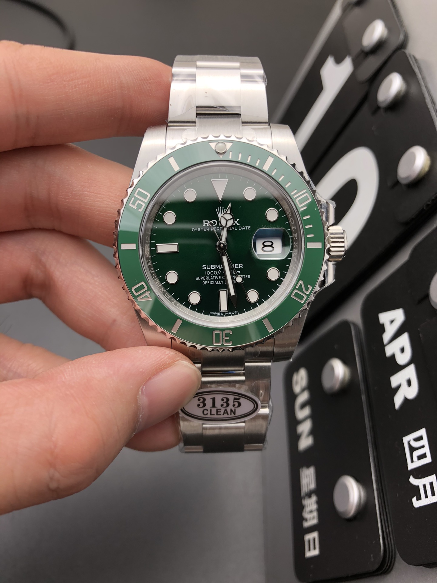 Rolex 3135绿鬼