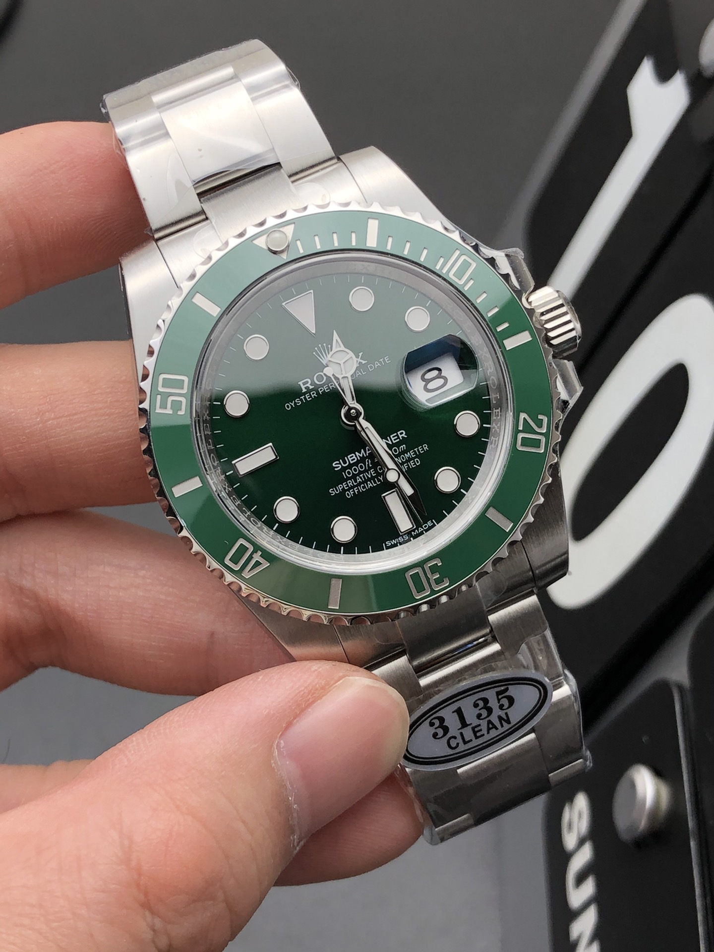 Rolex 3135绿鬼